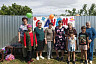 Саратовцы отметили День соседей играми и чаепитием из самовара